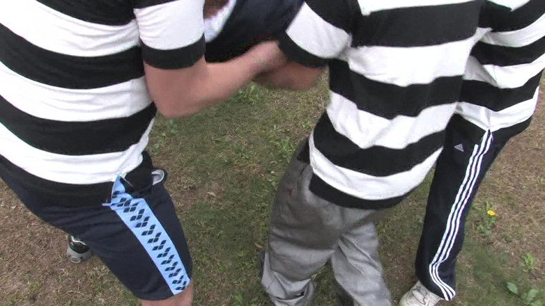 GangAsia: Verbluffende Japanse schoonheid wordt hard geploegd door een rugbyteam