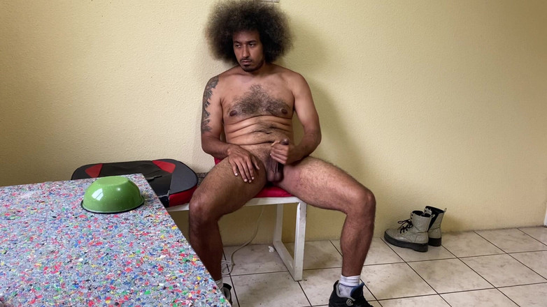 KING_TiBURON: Full Body Bear Solo Handjob