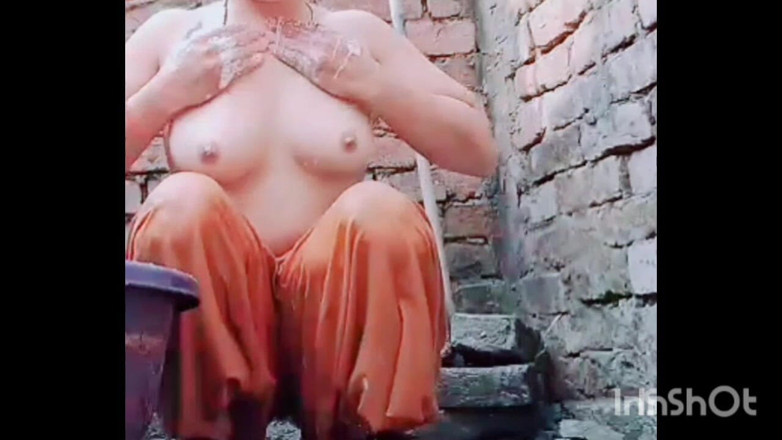 TricolorMusic3: She Is Massaging Her Sexy' Hot Boobs, Bathing, Naked, and...