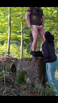 Reife Amateur-ehefrau Lutscht Und Fickt Im Freien Mit Gesichtsbesamung