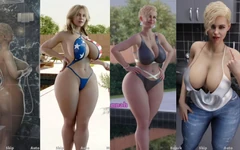 Mestery of MILFs Ep08 (milf madrasta e a@nt Diversão na Biblioteca e Piscina)