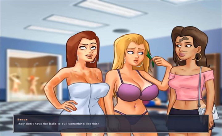 Cartoon Play: Summertime saga parte 251 - duro in doccia