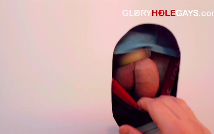 GLORYHOLEGAYS: 19 岁学生在寻欢洞尝试珠子探空棒 - 多次高潮