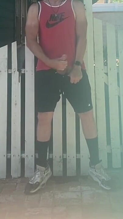 Quick Outdoor Cumshot From Jockdad87 (JockDad87) Quick Outdoor Cumshot From Jockdad87 (JockDad87)
