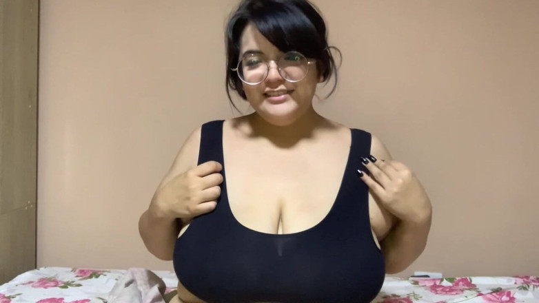 Isabelle Myers BBW: Mengusapnya dengan jurulatih kecergasan awak