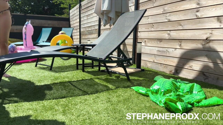 Stephprodx: Катіміні трахкає Стефанепродкс біля басейну