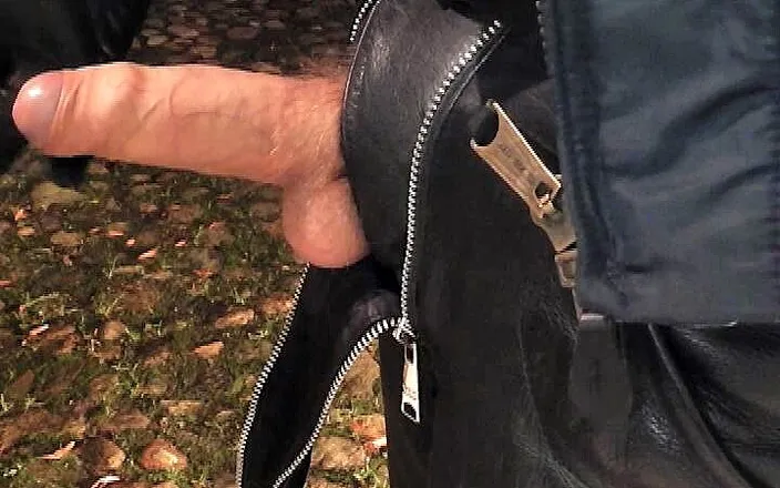 GERMANE_XL: Leather Cop 32 (piss Cigar Cum Shots Xl)