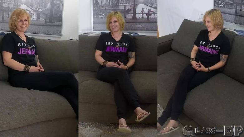 GLASSDP: Karlee Paige's First Ever Triple XXX Hardcore Porno