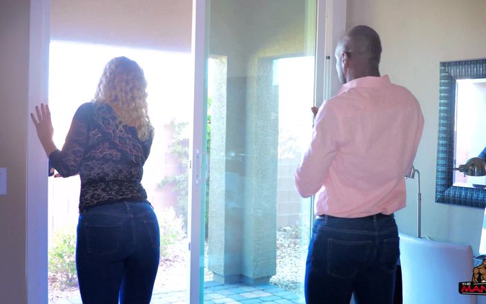 The Mandingo Club: Блондинка пума отримує трах в її жирну дупу від розірваного агента з нерухомості великого чорного члена