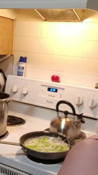 Sperma gekocht, 3 lauch chili mit Öl handjob