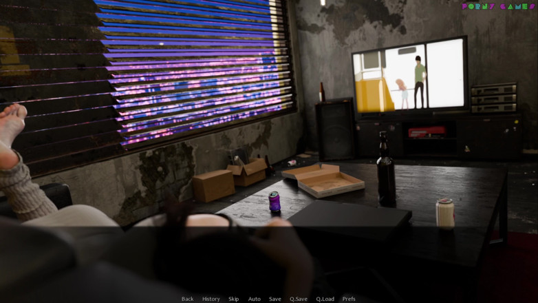 Porny Games: El de Kabuki - Sex cu noul companion, țâțe mici și ejaculare înăuntru anală 7