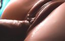 Close up fetish: 最详细的慢动作插入和精液飞溅 #2