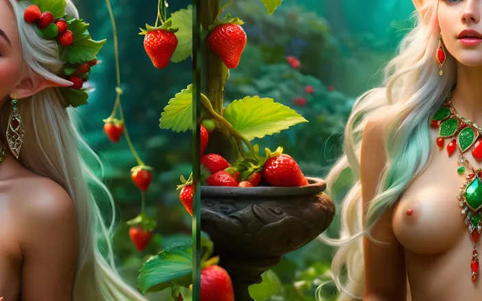 AI Girls: Beautiful Elf Girls Slideshow Video 1
