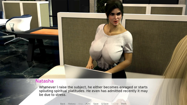 Dirty GamesXxX: Natasha traviesa esposa: grandota con grandes tetas y gran tratando...