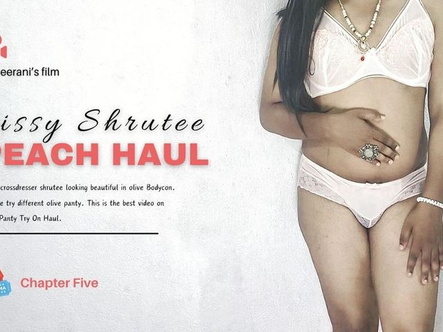 Sissy Shrutee Chapter 5 - Solo Indian Trans in Lingerie (Shruteerani)