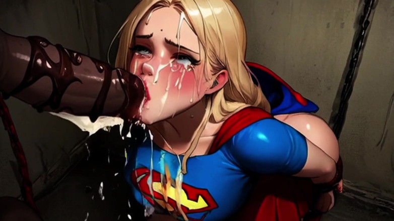 Spicy Toons: picantes: Kara vs la kriptonita Krew