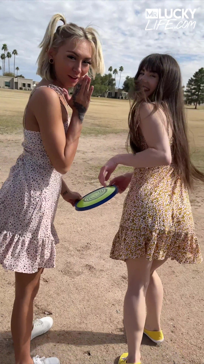 Mr.Lucky POV: Frisbee Fun in Phoenix