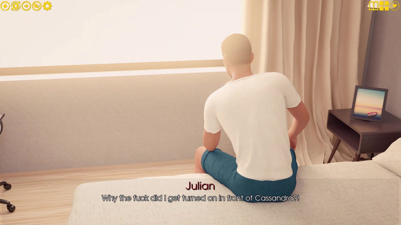 3D Cartoon Porn: Mon plaisir 46 - Julian fait un massage des épaules à Cassandra et la...