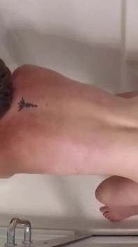 Quickie Shower Blowjob and Fuck