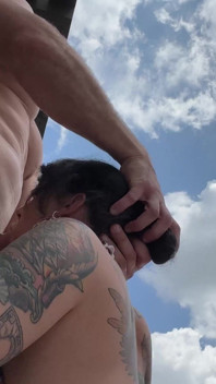 PAWG Italian Girl Bella Scorpion Gets Fucked Outside in Bikini