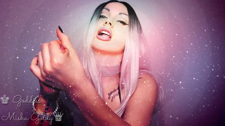 Goddess Misha Goldy: ASMR yang menpesona! Kumohon seorang pria! Tolong kontol dengan duburmu!