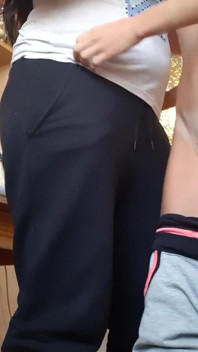 Fucking My Stepsister's Girlfriend While She Talks on the Phone