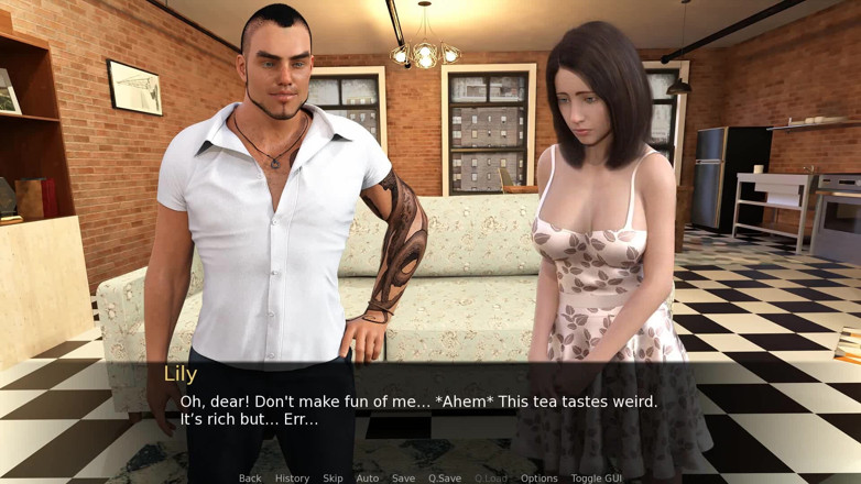 Dirty GamesXxX: Mimpi: suami pergi bekerja dan memek istrinya yang nakal di-fingering...