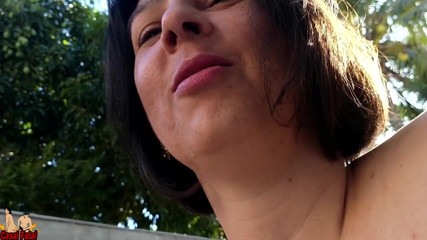 Casal Fatal: Punishing my slave outdoor. I call him cuckold. I stroke...