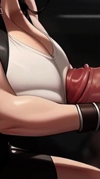 Tifa suka banget di kereta midgar