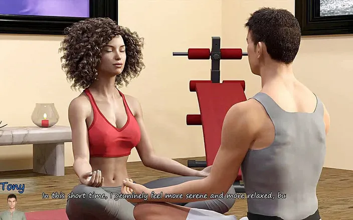 Dirty GamesXxX: Big city pleasures: sexy ebony girl in yoga pants - ep. 24