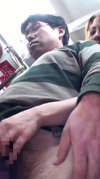 Caught in the Crowd, Alluring Wives Turn the Tables and Play with His Rising Tension on a Packed Bus - Scene4