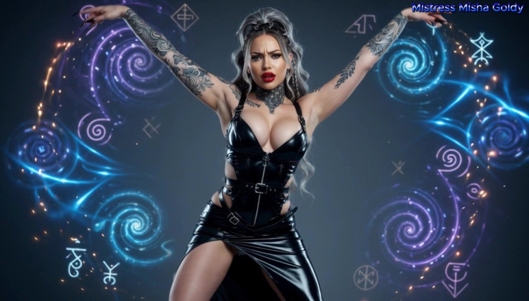Goddess Misha Goldy: Senti i miei parassiti schiudersi mentre tu ti muovi come...