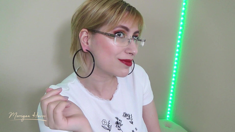 Morrigan Havoc: Mostrando meus brincos de aro preto