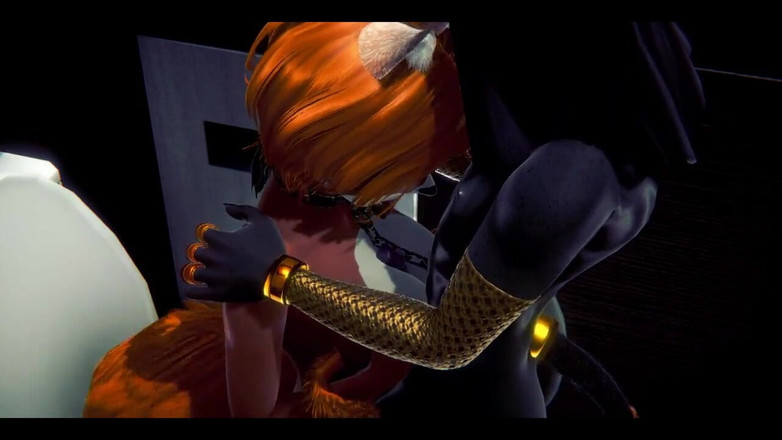 HentaiTubes: Furry Hentai - Anubis il dogboy con una foxygirl in un...