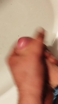 My Cum in Toilet