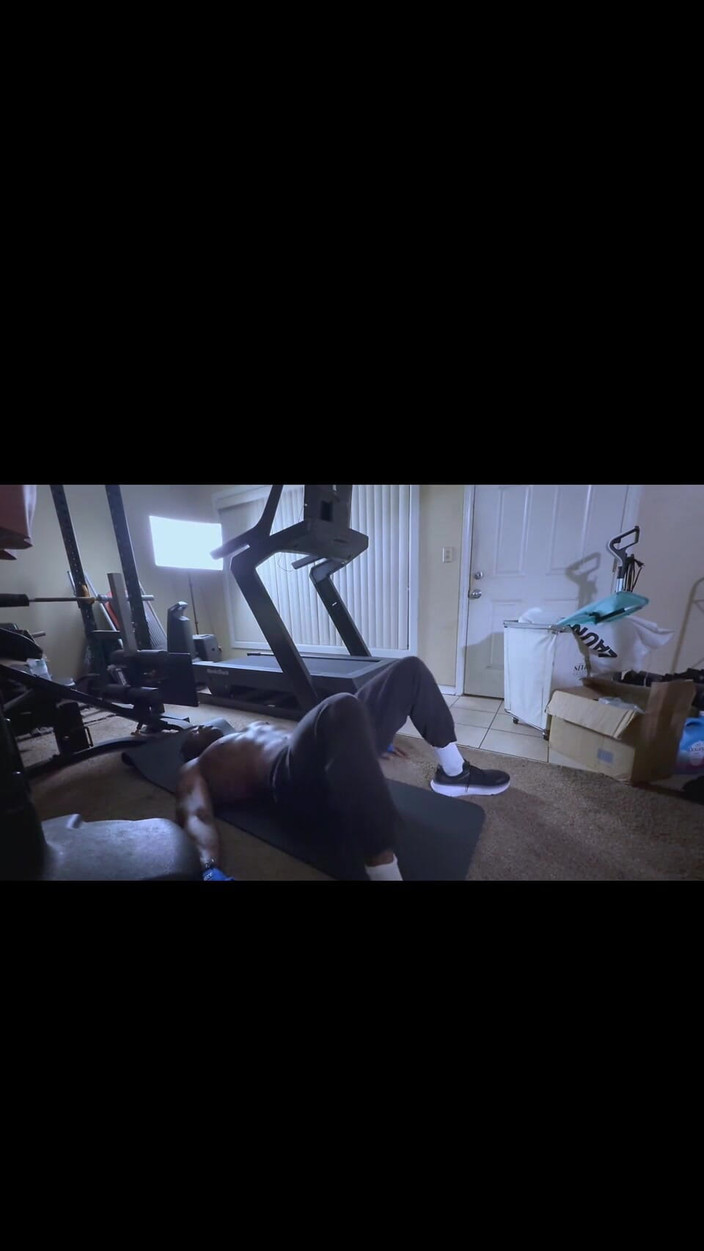 Hallelujah Johnson: Boksen training