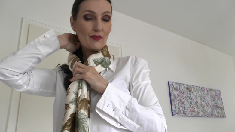 Lady Victoria Valente: Silk Scarf Fashion Show, JOI, Lady Victoria Valente