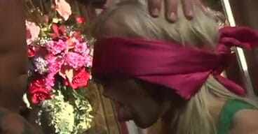 Cryptostudios: Blind blond tonåring suger stor kuk innan hon knullas av...