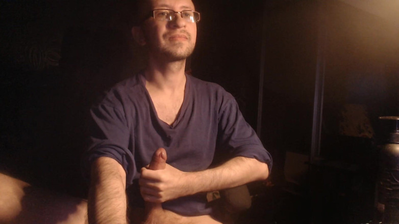 Alex Metallov: Horny Funny Guy Jerking Big Cock on Webcam