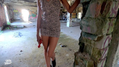 Miley Weasel: Horny Blonde Girl Fucks Her Wet Pussy!!