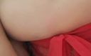 Mommy big hairy pussy: Close up - memek berbulu tanga merah
