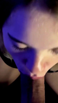 Half Stepsister Made Stepbrother’s Evening Pleasant | Oral Creampie. Sea of Sperm
