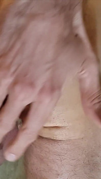 Oiling My Butt Upclose