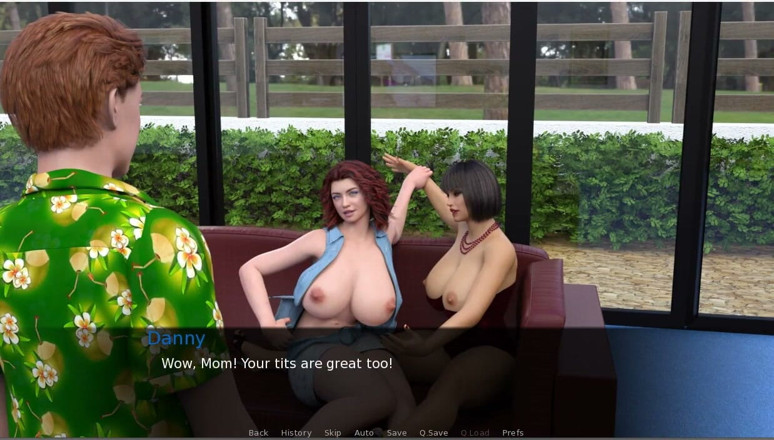XXX Games Bunk: Milftopia - permainan gameplay - permainan peran - adik tiri lesbian dengan tubuh...