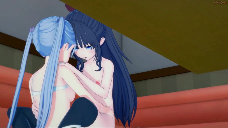Hentai Smash: 青葉風太 Suzukaze fucking Hifumi Takimot