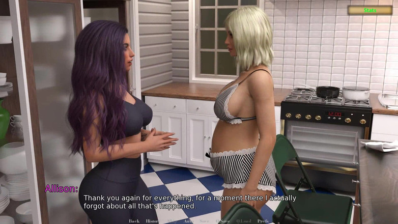Dirty GamesXxX: Cursed Affection: Pregnant Sexy Blondie Got Fucked and Creampied by...
