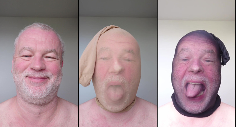 NylonFace: Selfie Collage with Masks Made of Tights