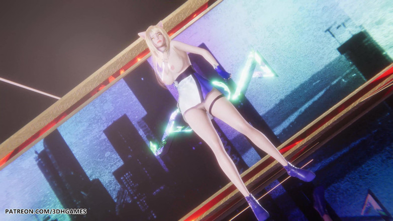3D-Hentai Games: [mmd] Kda - Ill Show You Ahri caldo spogliarello League of...