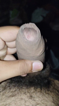 Big Dick Orgasm Cumshot at Night