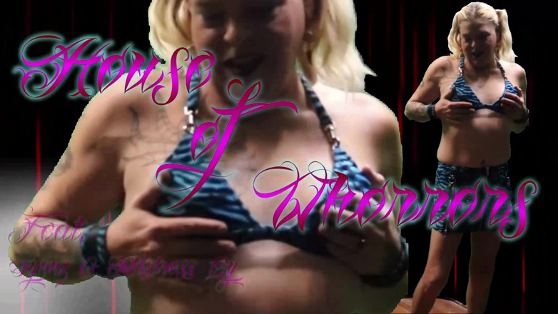 Cyanide Mistress Of Darkness: Sexy gothic trans-lesbische openbare billenkoek pda striptease